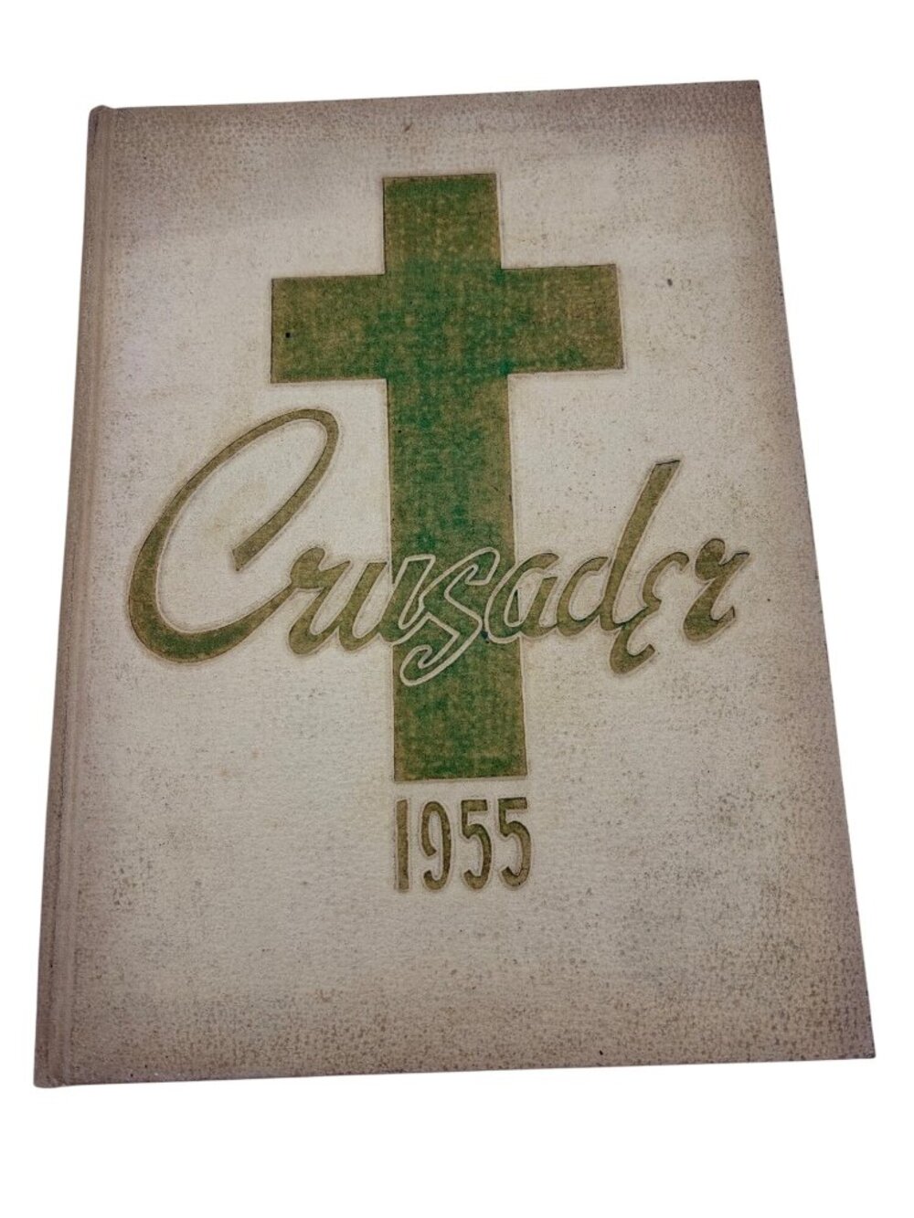 1955 Chicago Christian High School Yearbook Crusader Signed Annual Book Vintage